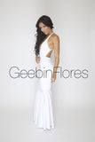 White Mermaid Dress